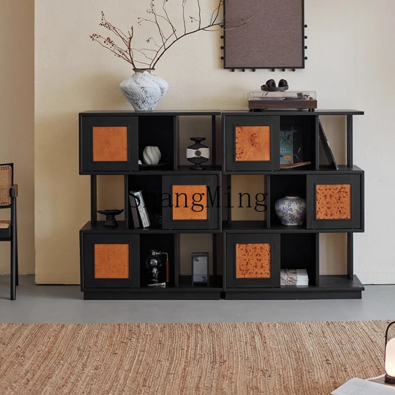 

ZYY medieval style combination locker integrated solid wood floor-to-ceiling living room home wall display cabinet