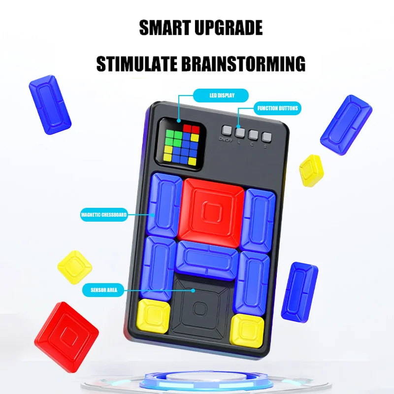 SENGSO Super Puzzle Arrangement Game Educational Toys Fast Smooth Vivid Colour 500+ Question Bank High-quality Kid Toys