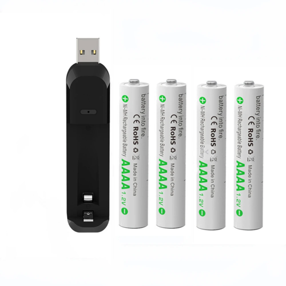 

4PCS AAAA Ni-MH rechargeable battery 1.2V 300mAh aaaa battery Stylus rechargeable battery + AAAA/AAA/AA Ni-MH charger