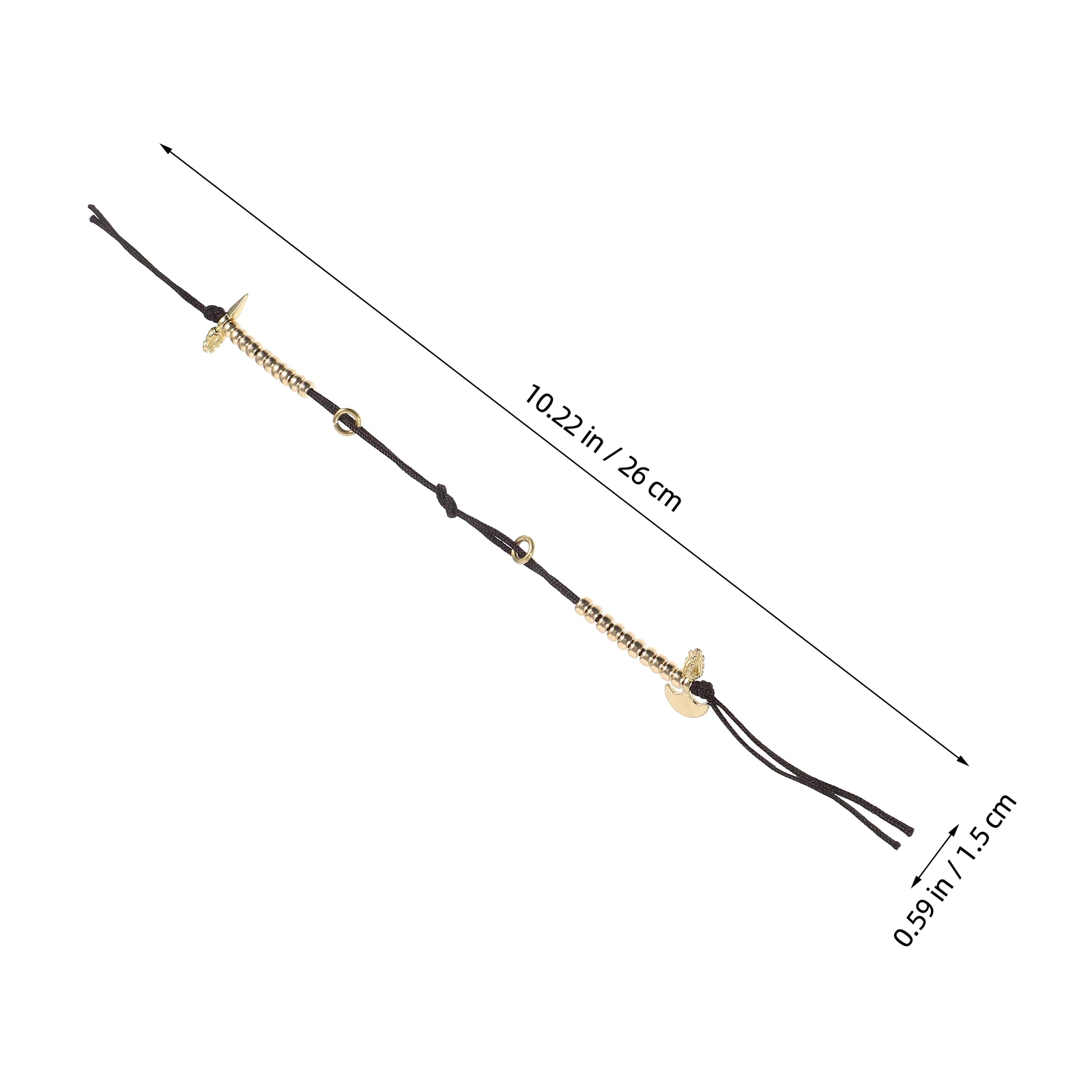 

2Pcs Metal Meditation Chanting Counter Smooth Pendant Decor Practical Tool