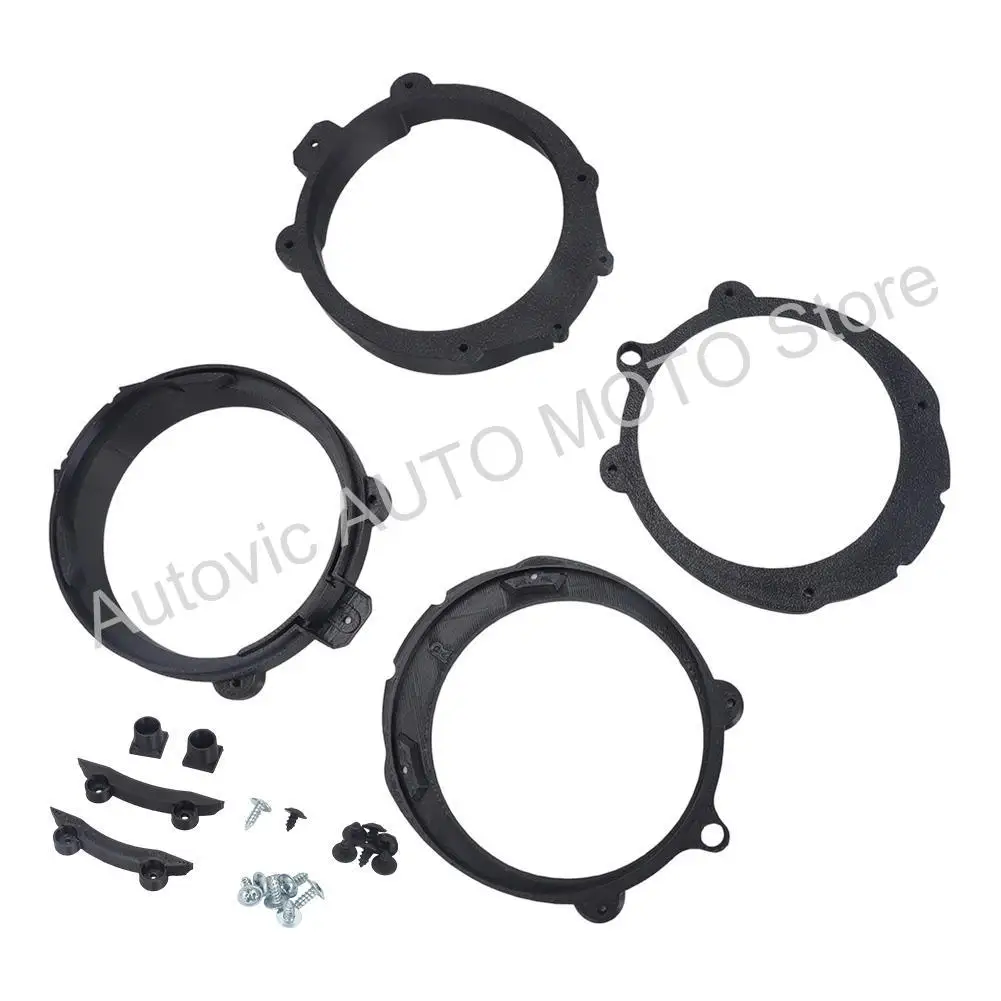 for-porsche-996-coupe-dash-and-rear-side-4-inch-speaker-adaptors-bracket-3d-printed-abs