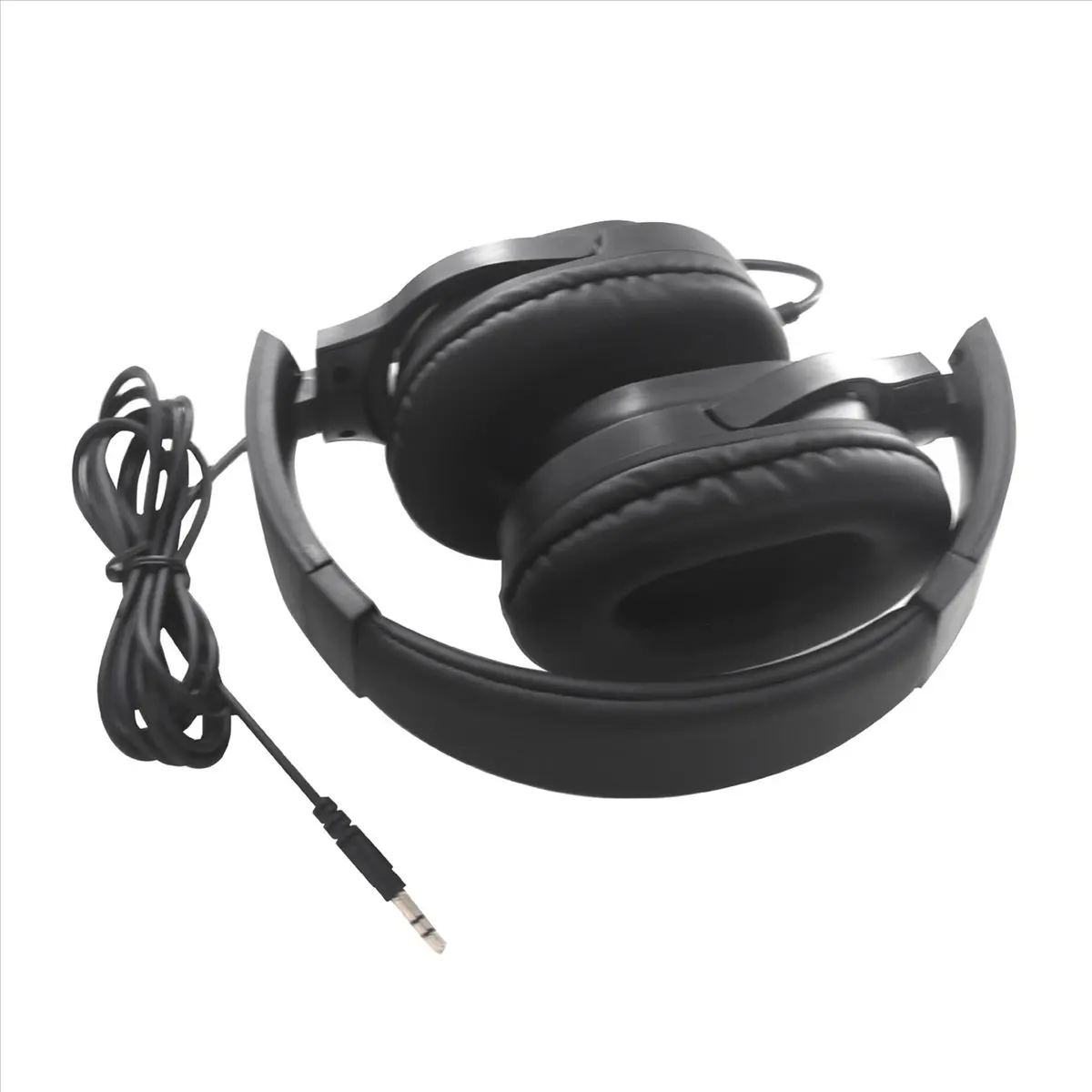 ABXZ 3X Guitar Headphone Guitar Amplifier Audio Mixer over Ear Headset Retractable Foldable Wired Stereo Headphone