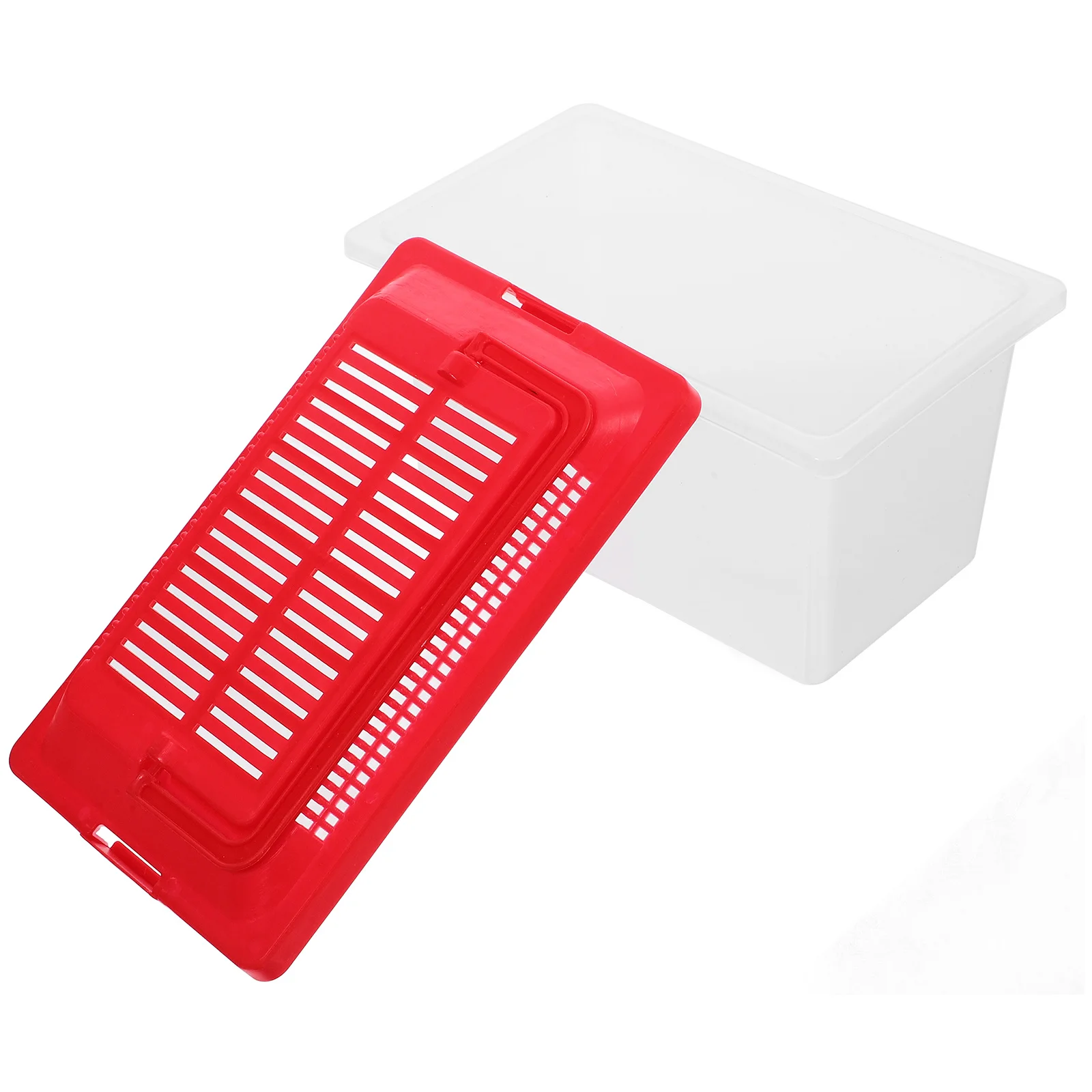 

Compact Reptile Habitat Transparent Turtle Box for Turtle Feeding Plastic Breeding Tank Portable Fish Tank Home Goldfish Living