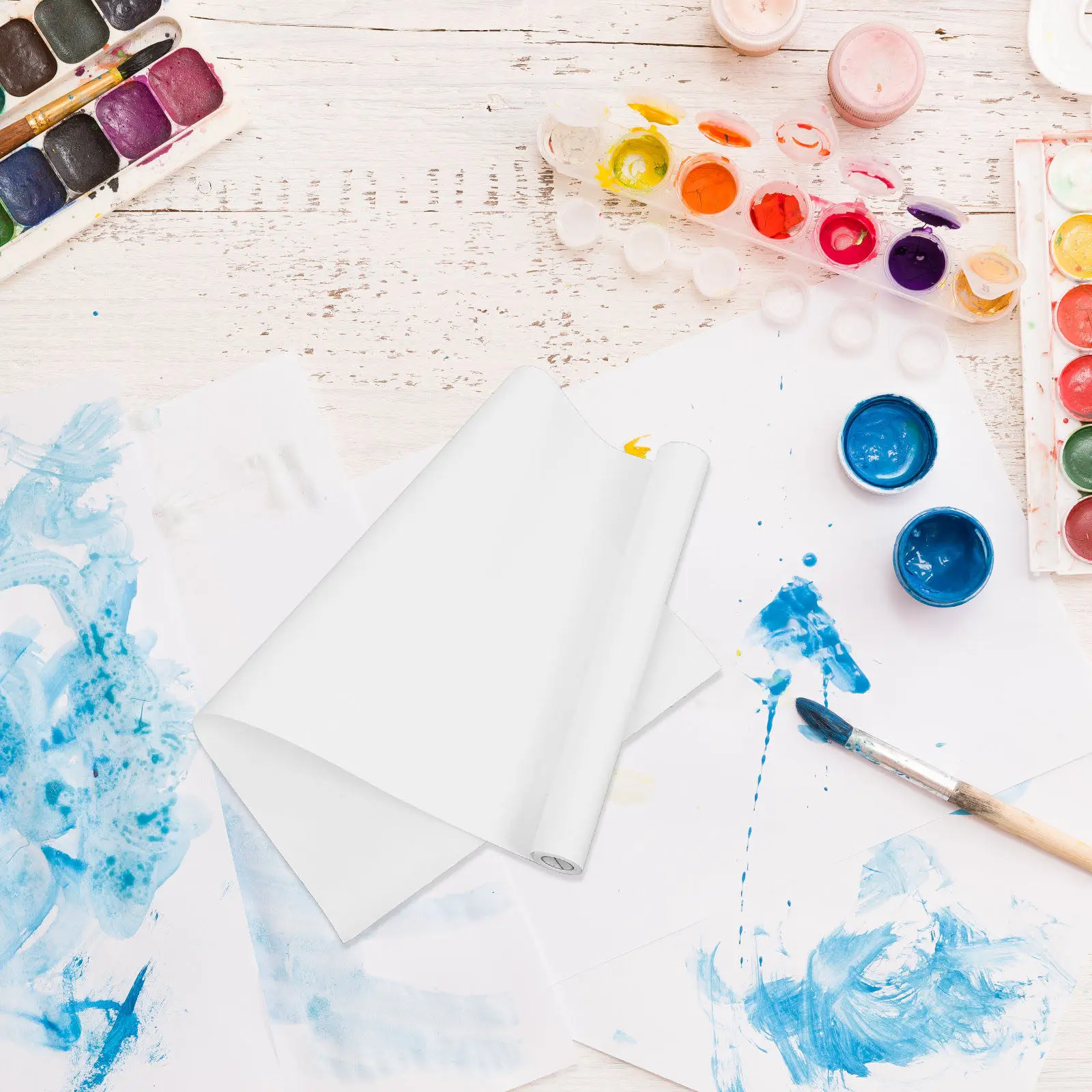 10M Drawing Paper Roll Large Size Easy Cut for Painting Sketching DIY Easel Art Paper for Drawing Craft Kids Roll