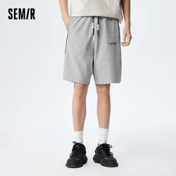 Semir Men Casual Pants 2024 Summer New Arrival Oversized And Sporty Style Drawstring Closure Perfect Trendy Pant