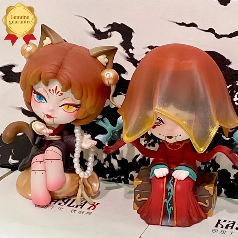 

Горячая Kayla'X Dark Fairy Tale Series слепая коробка Kawaii фигурка модель куклы загадочная коробка украшение для рабочего стола игрушка весь подарок на день рождения