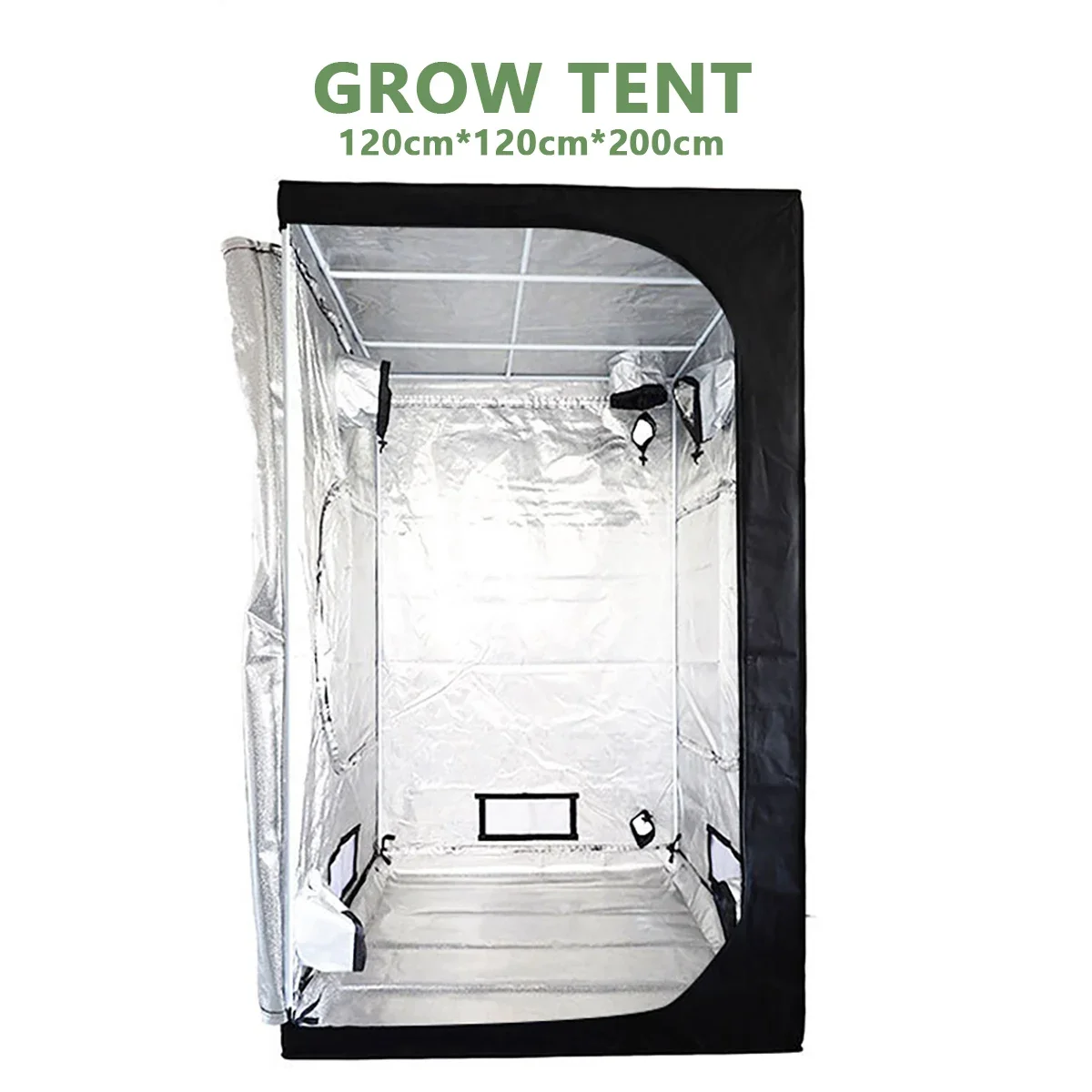 Custom Wholesale 600D 4X4 5X5 8X4 8X8 10X5 10X10ft Hydroponic Indoor plant Room Complete Kit Grow Tent