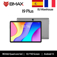 BMAX Kids Tablet I9 Plus Android 15 GPU G522EE 8GB RAM 64GB ROM 10.1 Inch Allwinner RK3562 Quad Core Port Tablets PC WIFI 6
