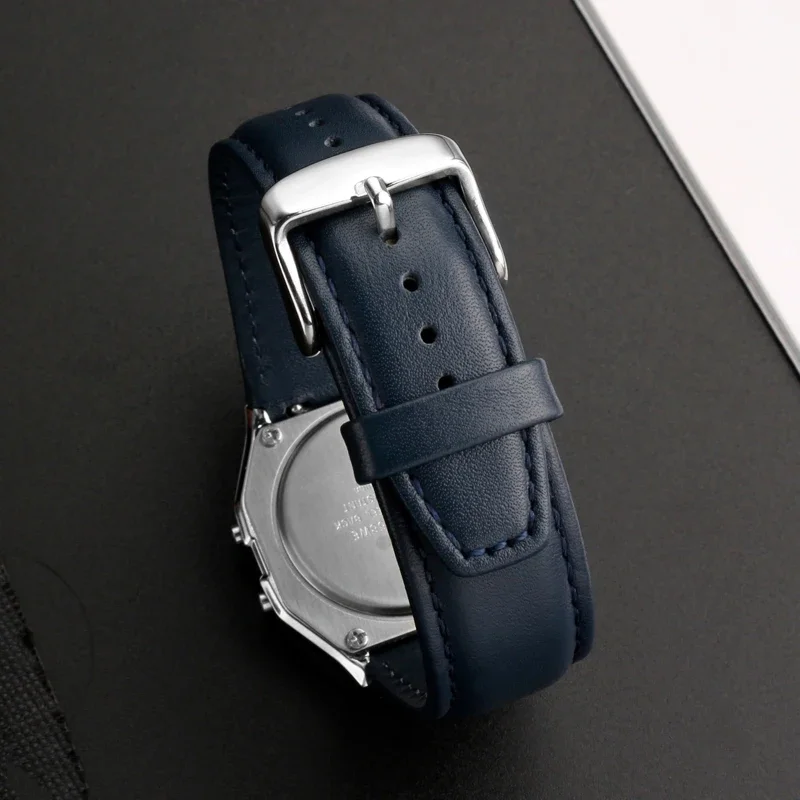 Ремешок из воловьей кожи для Casio AE1200 AE1300 A159W-N1 A158WA A168, мужской винтажный маленький квадратный быстросъемный цепочка, ремешок для часов 18 мм