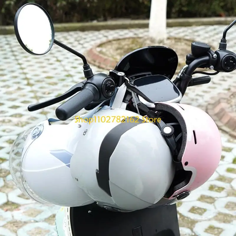 

547B Helmets Security Locks Aluminum Secure Motorcycle Helmets Locking System for Ride