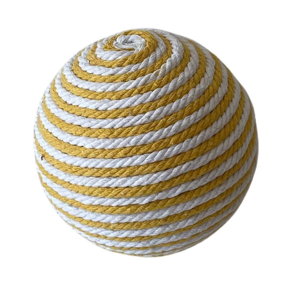 

Interactive Sisal Cat Scratching Ball Toys Cat Teeth Cleaning Anti-Biting Cat Balls Cat Scratching Board Balls Pet Supplies