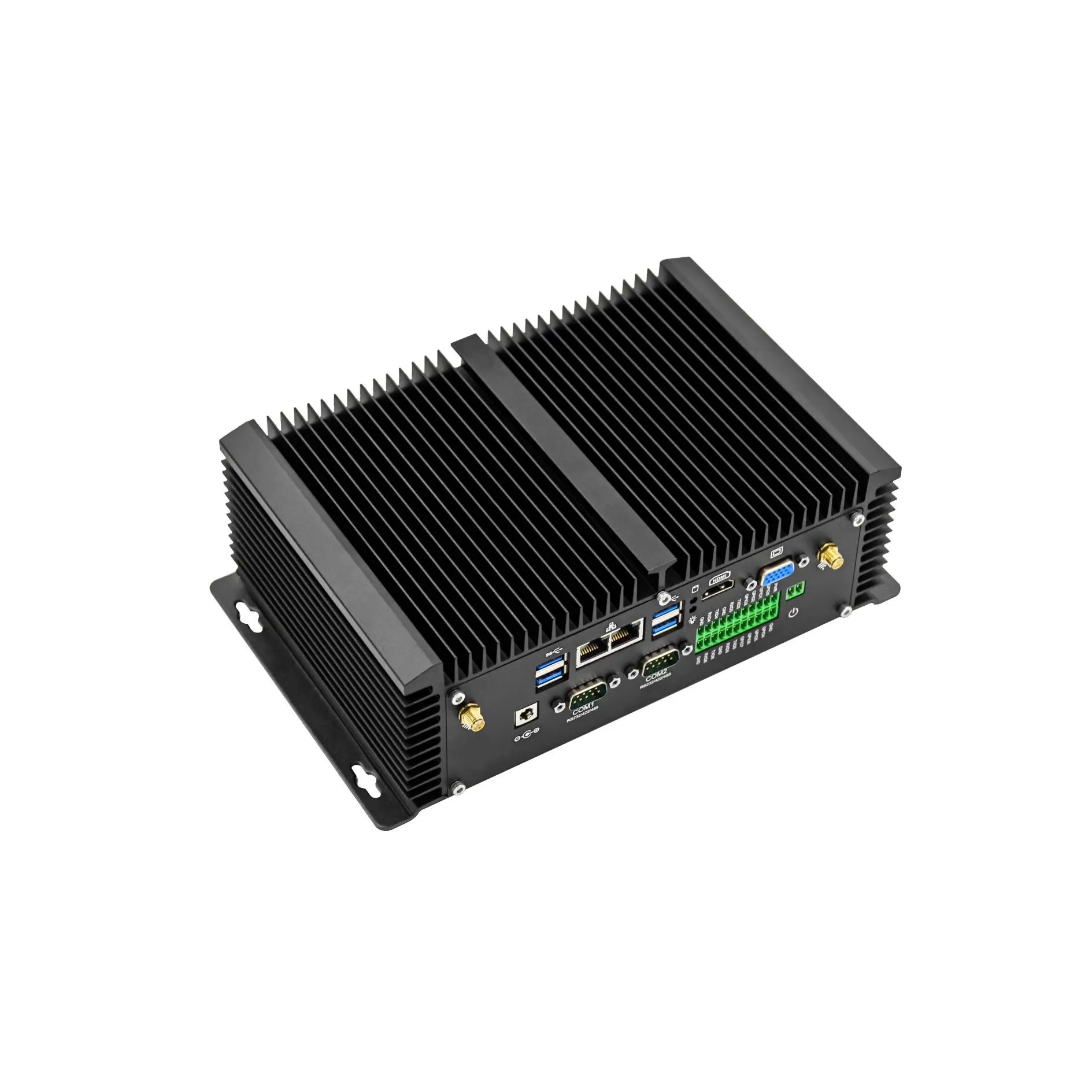 7200U 7500U 8550U Core I7 Industrial Fanless Mini Pc 2 Lans Phoenix Terminal Industrial Embedded Computer PC
