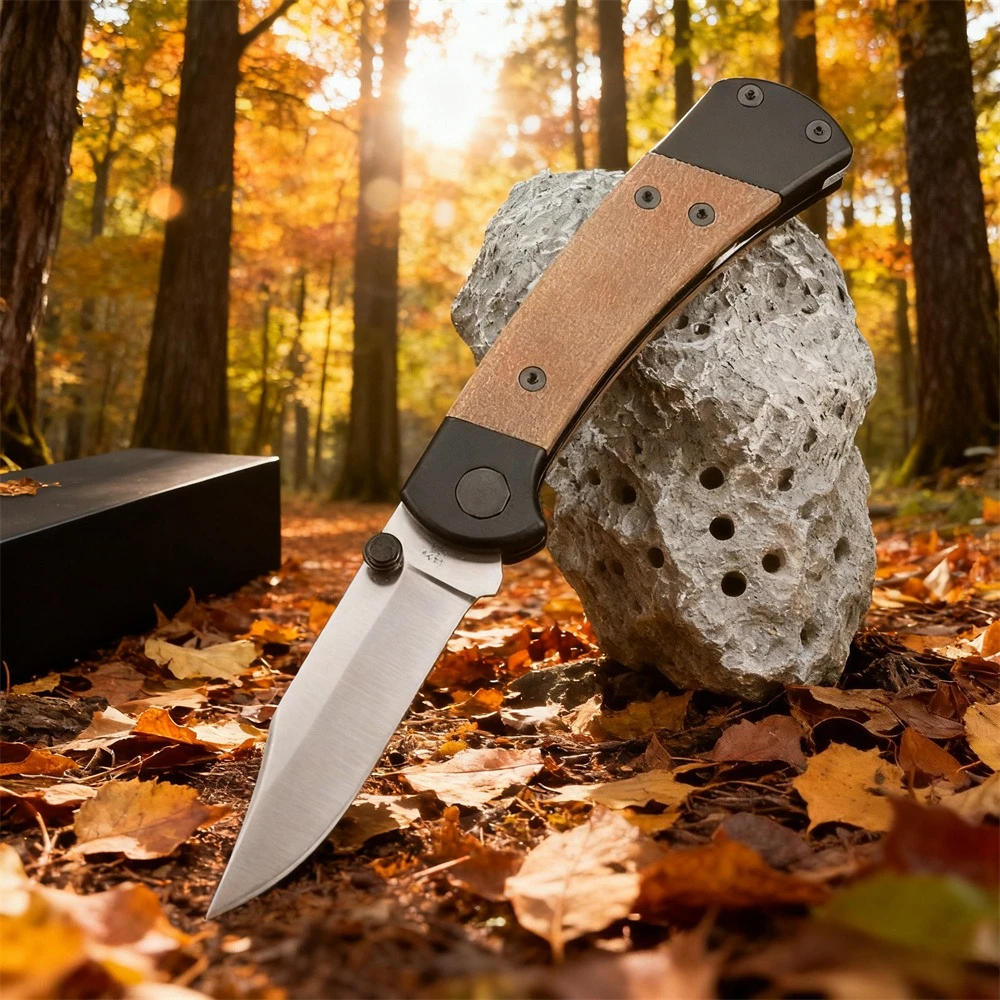 

Складной карманный нож BK 112 для активного отдыха, лезвие 8Cr13Mov, рукоять из алюминия T6 и микарты, для EDC, кемпинга, охоты, выживания