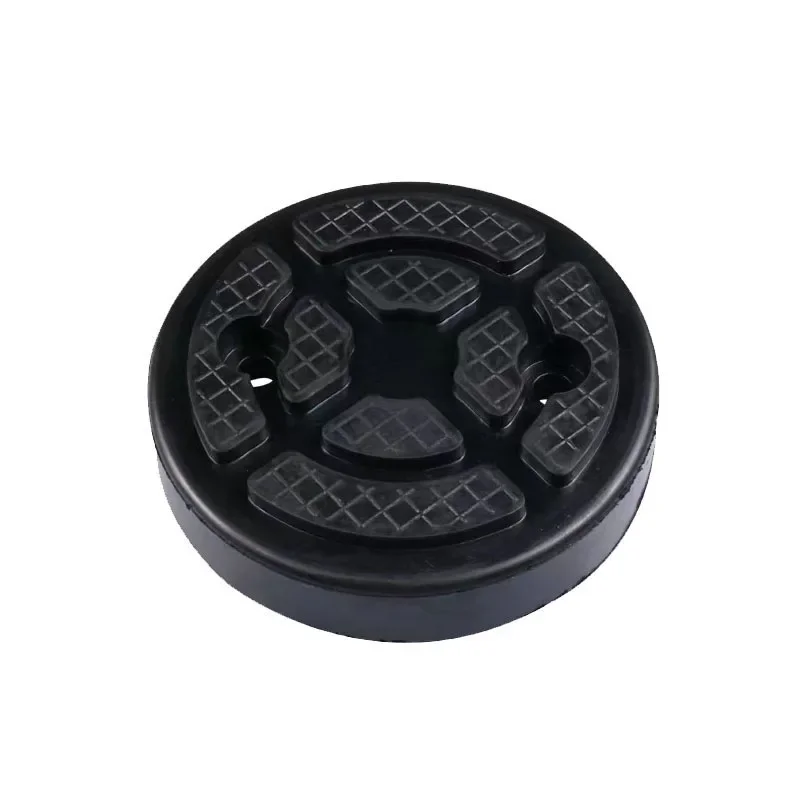 4PCs Car Lift Rubber Pad Foot Pad Tray Accessories Double-Column Gantry Lift Accessories Universal Round Rubber Pad