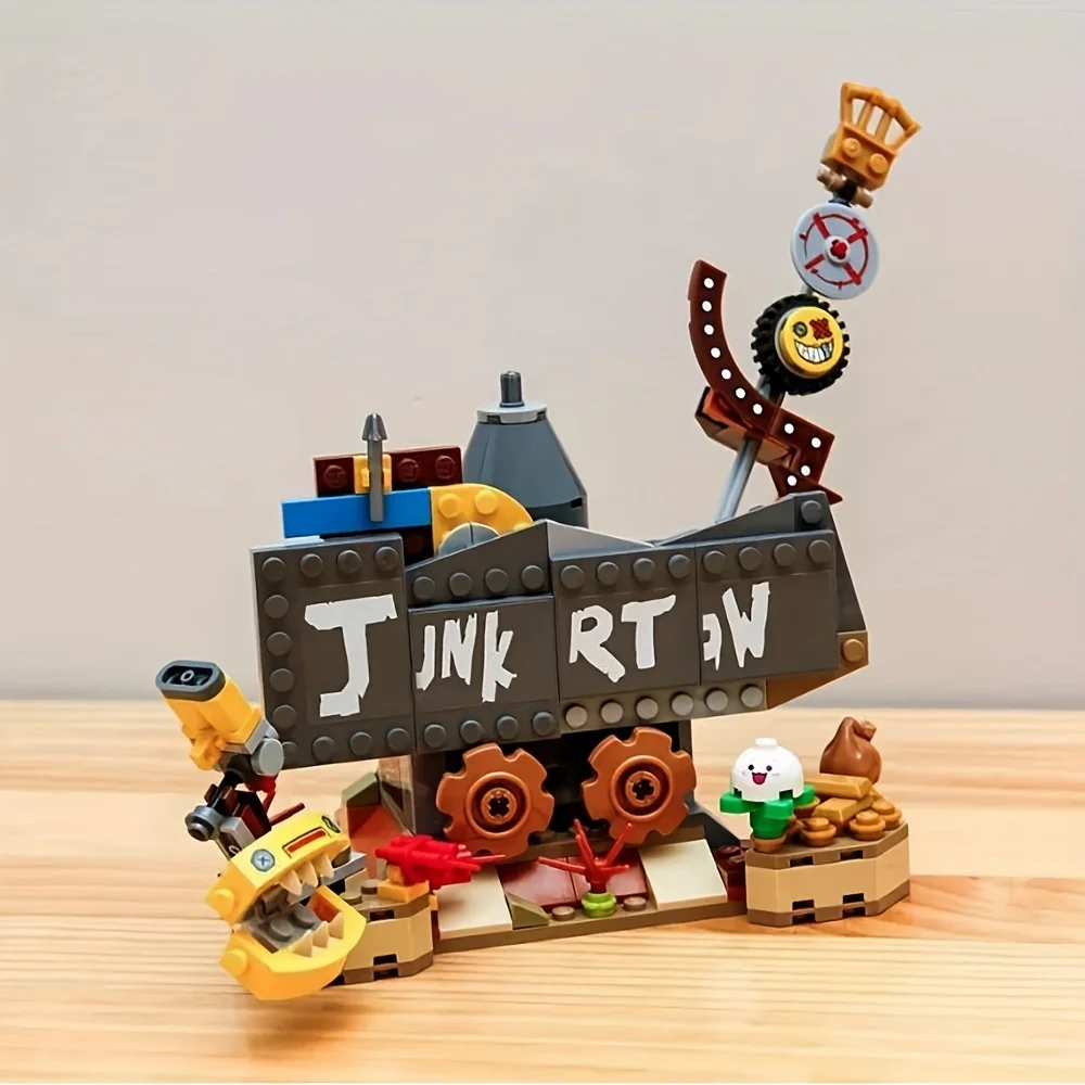 creative expert Overwatch Junkrat & Roadhog moc Building Block Game Related Products model toy  gifts Christmas 380pcs