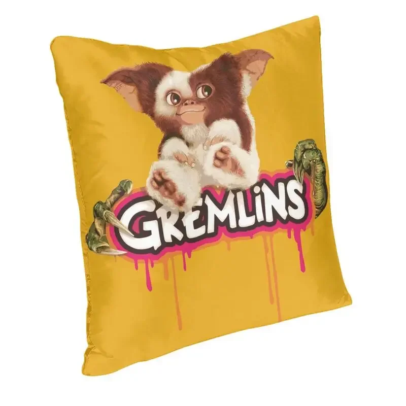 Hot Sale Gremlins Throw Pillow Cases Home Decorative Gizmo Monster Horror Movie Cushion Cover Sofa Square Pillowcase Polyester