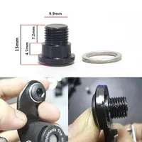 Bike Rear Derailleur Fixing Bolts For Shimano TX35 TZ Gear Mech Hanger 15/20mm Screw Mountain Bicycle Accessories