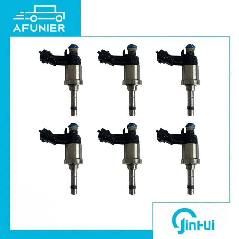 

6 шт. топливная форсунка для GM Chery Cadillac 3.6L OE No. :12638530,12669384,12611545,12632255,0261500114