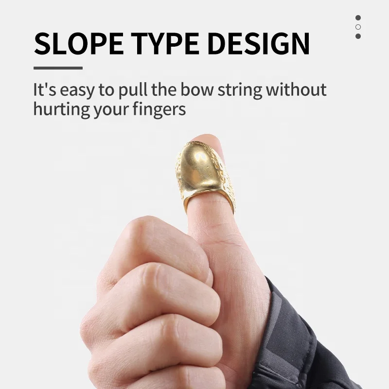 Product Title: Brass Archery Thumb Ring 5