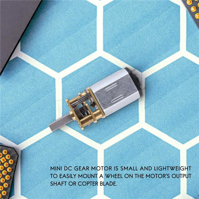 ABJY-Micro-Speed Reduction Motor Mini Getriebe Motor mit 2 Anschlüssen für RC Auto Roboter Modell DIY Motor Spielzeug