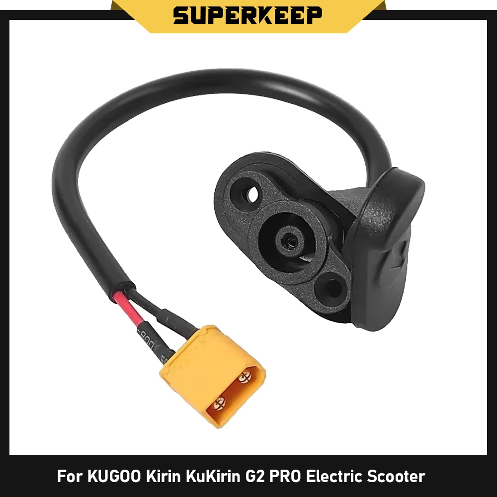 Charging Port Parts For KUGOO Kirin KuKirin G2 PRO Electric Scooter Charger Interface Replacement Accessories Kickscooter Part