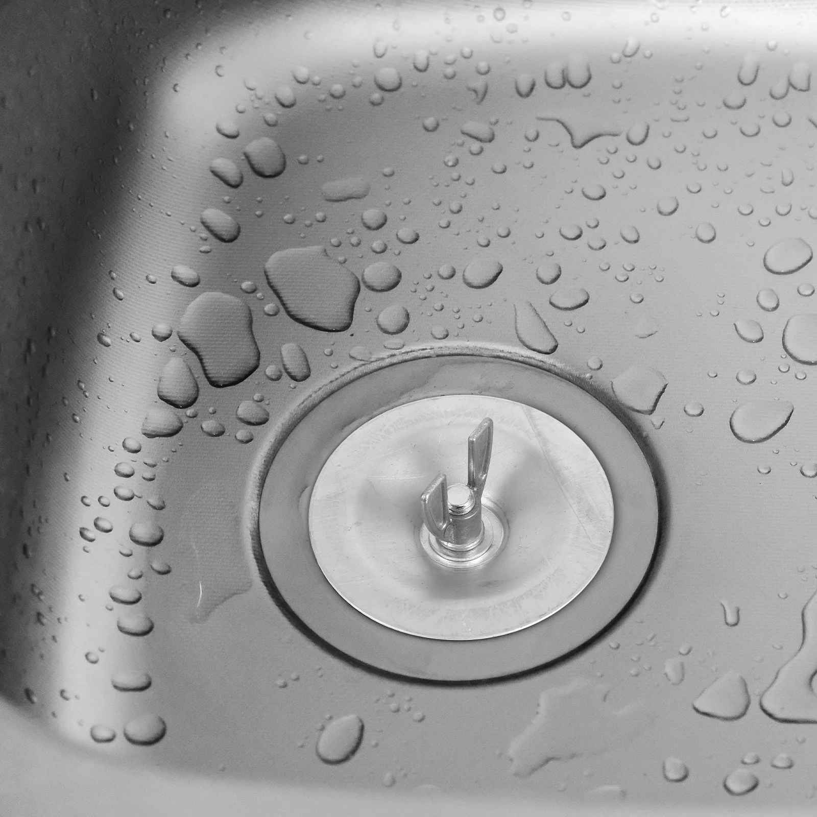 Steel Mechanical Test Plug 3 Inch Galvanized Screw Wing Nut Rubber Seal Durable Easy Install Sink Pool Sewer Pipe Cover