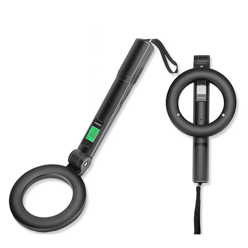 DM3005A Metal Detector Handheld, Portable, Foldable, High Precision Small Outdoor Security Inspection Device