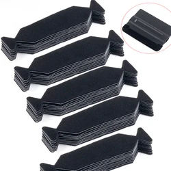 50pcs Fabric Felt Cloth for Vinyl Squeegee No Scratch Car Wrap Film Felt Buffers Carbon Fiber Card Scraper Window Tint Tool Edge