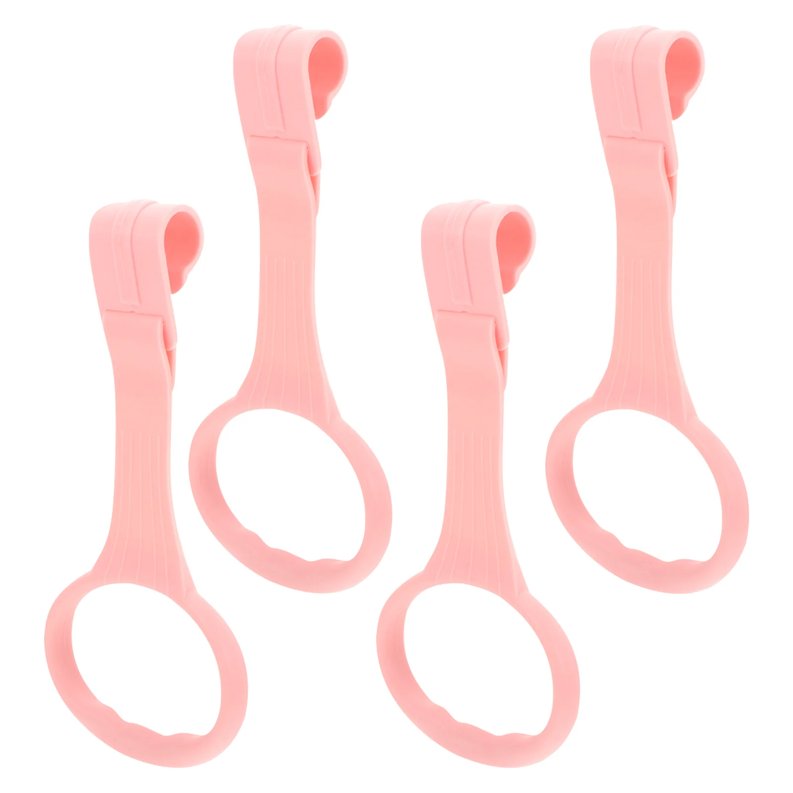 

2 Pcs Baby Standing Safety Portable Toddler Walking Assistant Fitness Pull Rings Safe Infant Crib Toy