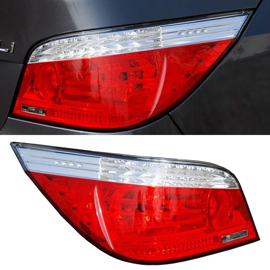 

Wooeight Car Light Auto Rear Tail Light Turning Signal Brake Lamp Warning Bumper Light Fit For BMW E60 520I 523i 530i 2008-2010