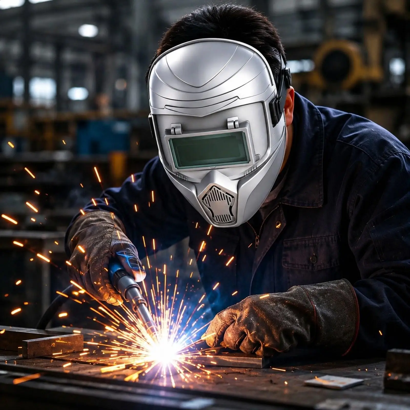 Welding Cap, Automatic Darkening Welding Helmet, Welder Helmet for Grind Cut Cutting Accessories