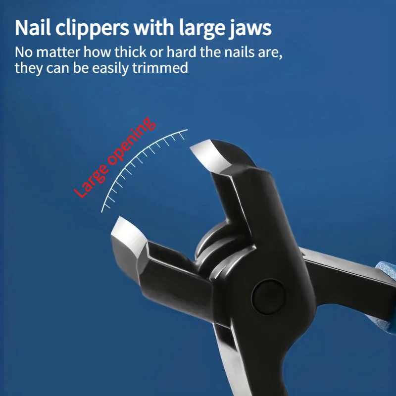 

Heavy Duty Nail Clippers for Inlay and Thick Nails-Toe Scissors for Men, the Elderly and Women-Large Size Nail Clippers
