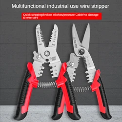 Multifunctional Wire Stripper 6 Inch 7 Inch 8 Inch Electrician Pliers Crimping Pliers Electrician Wire Stripping Pliers Tool