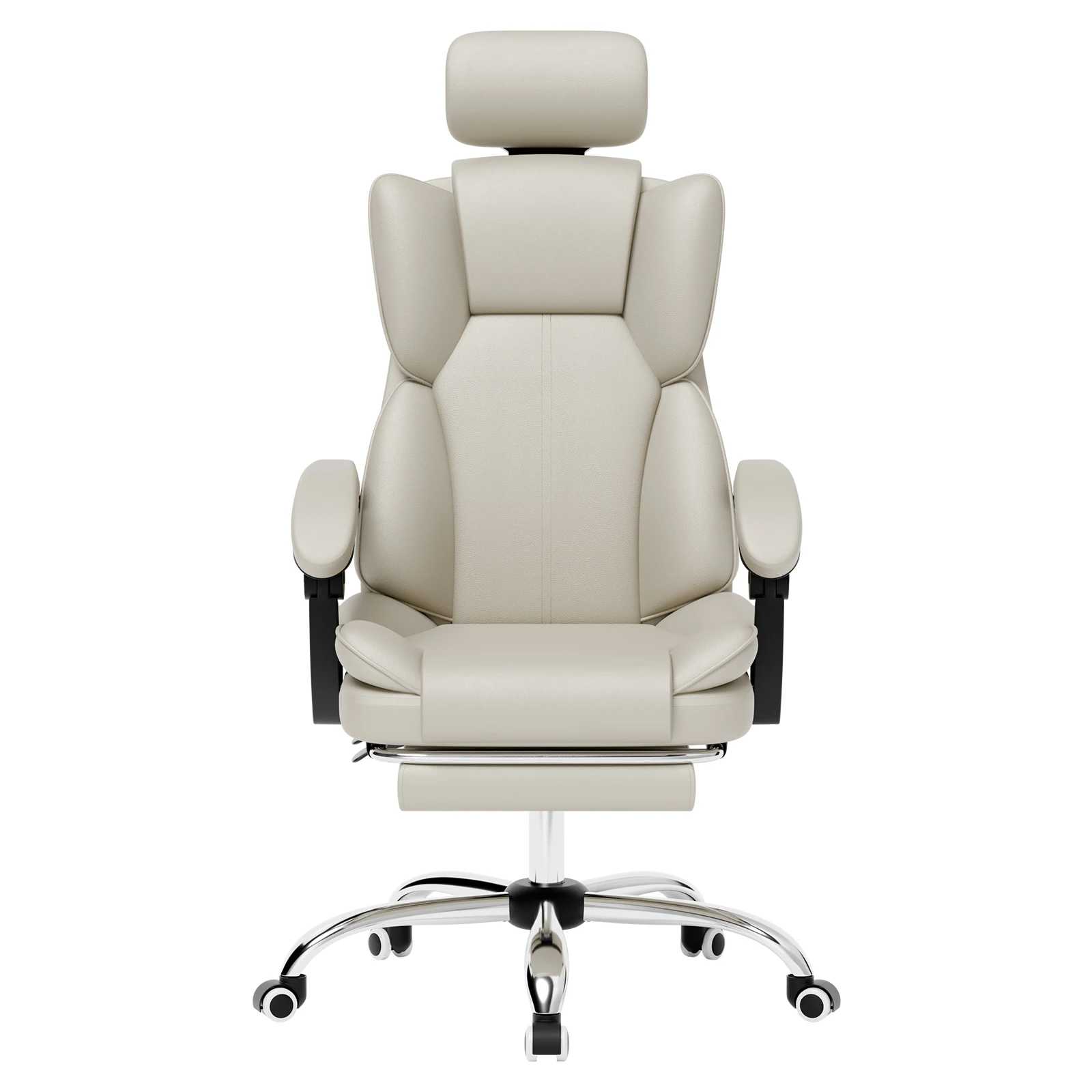 SUKIDA Gaming-Stuhl Ergonomischer Bürostuhl mit Fußstütze für Home Office, Wohnzimmer, Schlafzimmer, Komfortabler Chefsessel für Langes Sitzen
