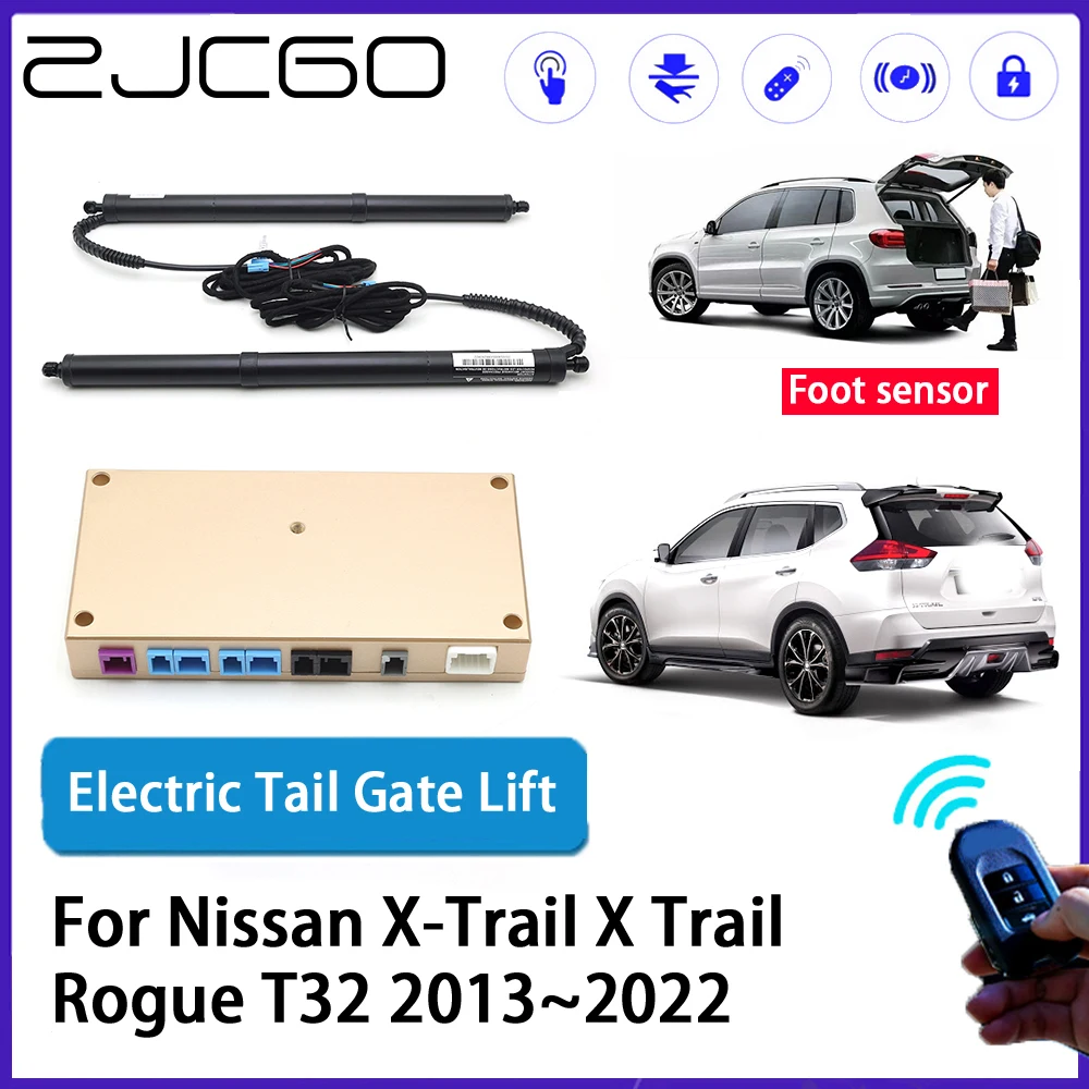 

ZJCGO Auto Trunk intelligent Electric Tail Gate Lift Automatic Tailgate Opener for Nissan X-Trail X Trail Rogue T32 2013~2022