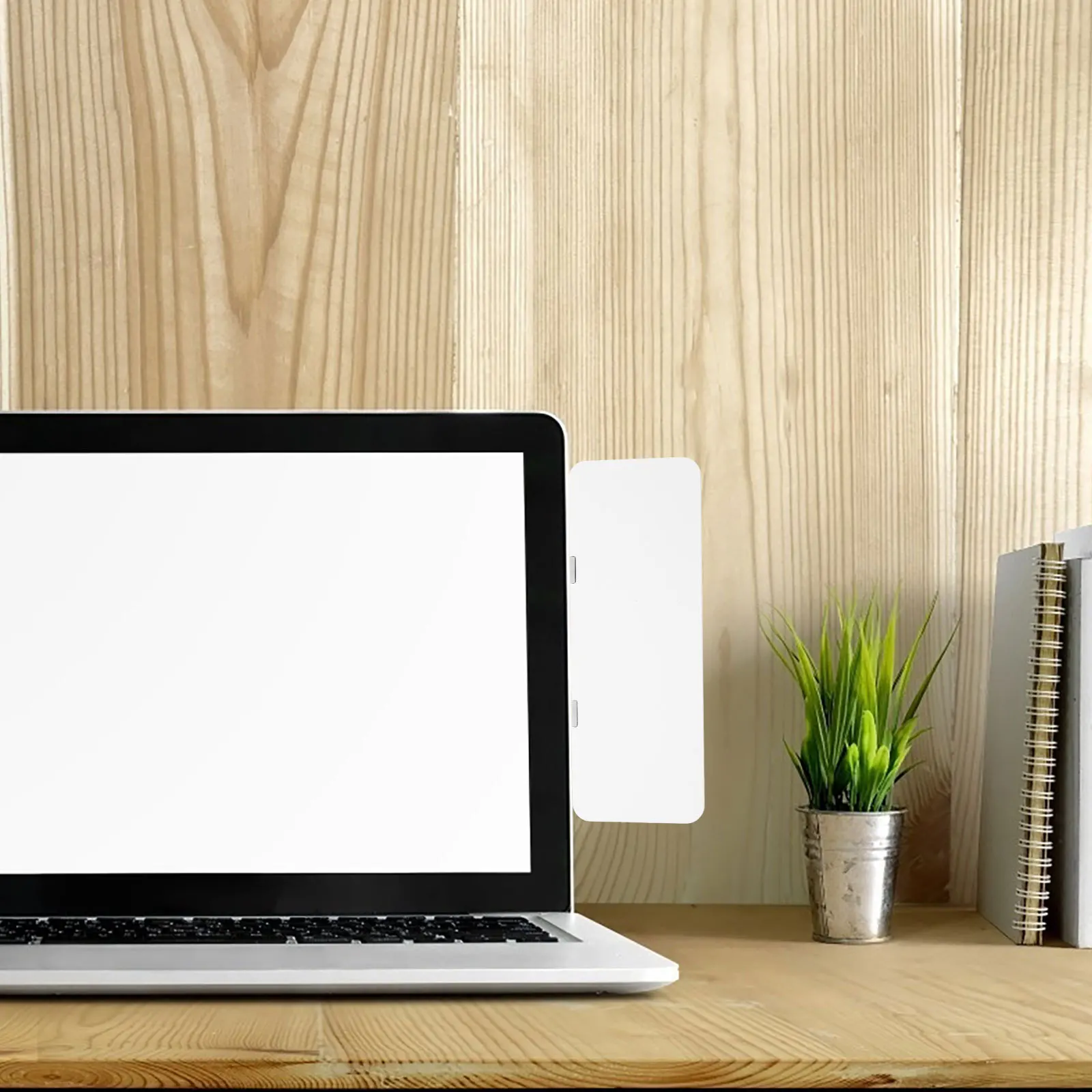 

Computer Monitor Memo Board Magnetic Strip 3 Colors Whiteboard Pens Eraser Transparent Side Panel Desktop Note Holder for Office