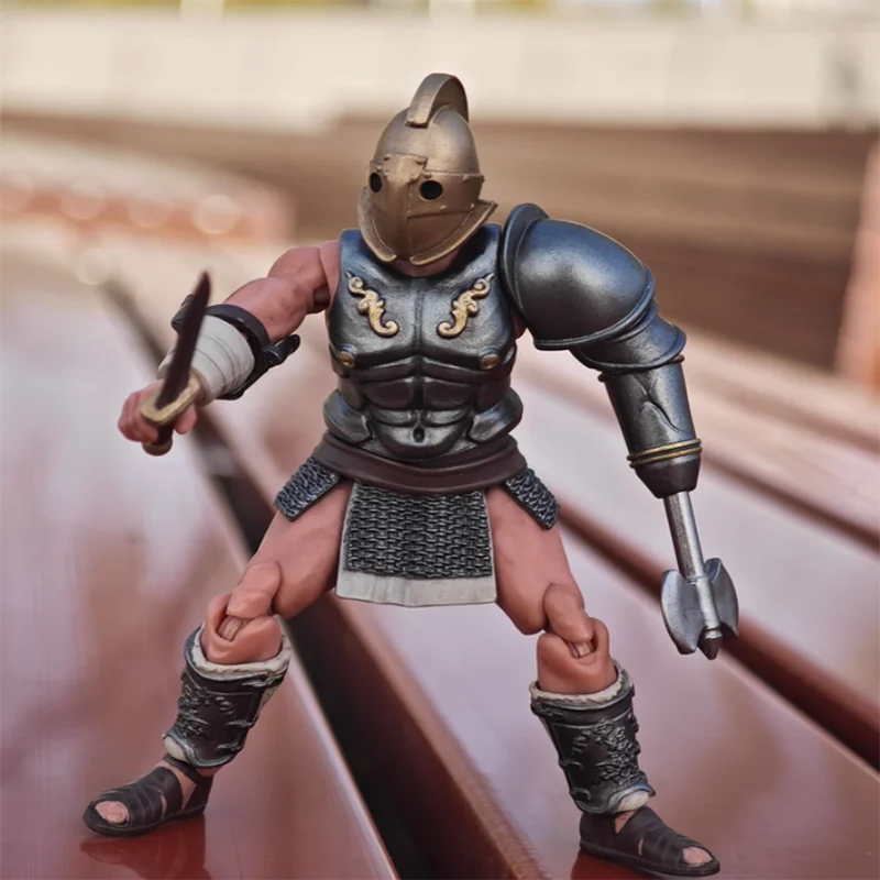 JOYTOY Dark Source Conflict Römischer Gladiator, mobiles Soldatenmodell im Maßstab 1:18, Handgruppe mit fünf Militär-Actionfiguren