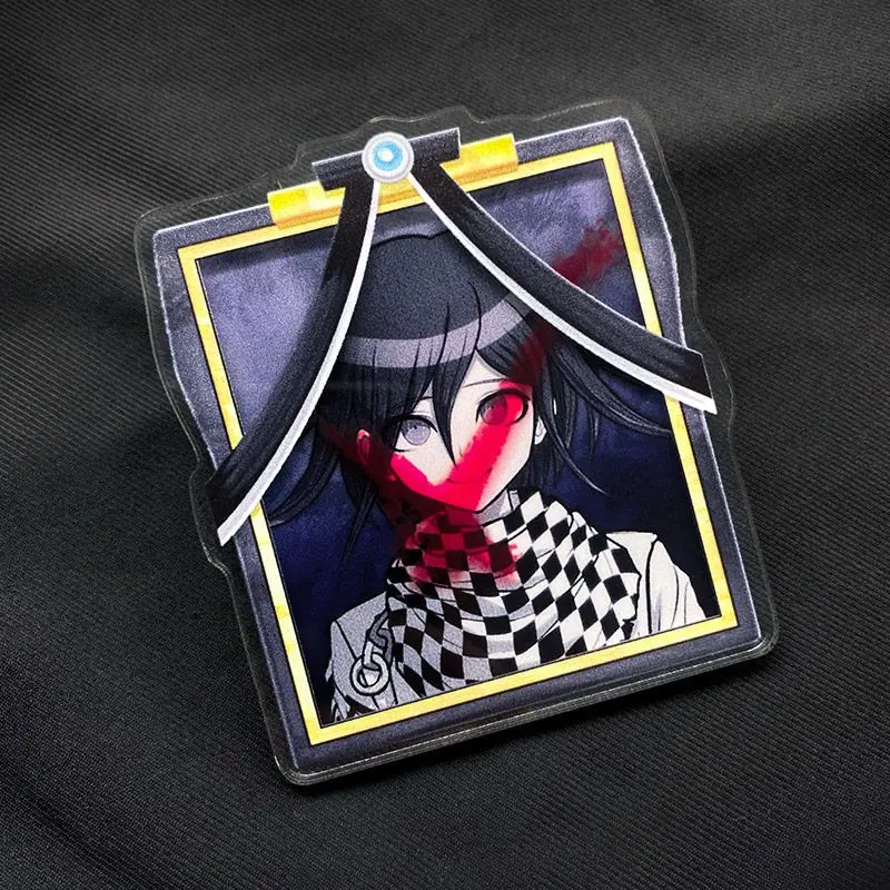2025 أنيمي 7X7.5 سنتيمتر Danganronpa صورة الاكريليك حامل Nagito Komaeda Kaede Akamatsu Hinata تأثيري هدية