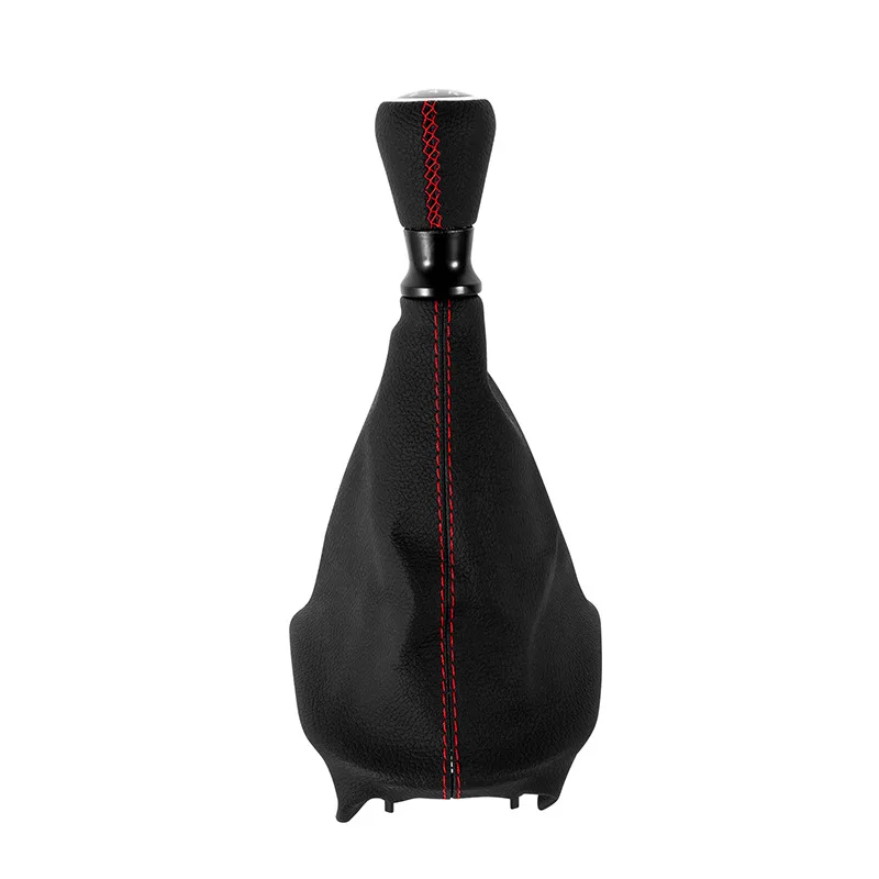 Für Peugeot 207 307 406/Citroen C3 C4 C5 Leder Schaltknauf Hebel Shifter Stick Gamasche Boot Kragen Fall autos Zubehör – Detail 7