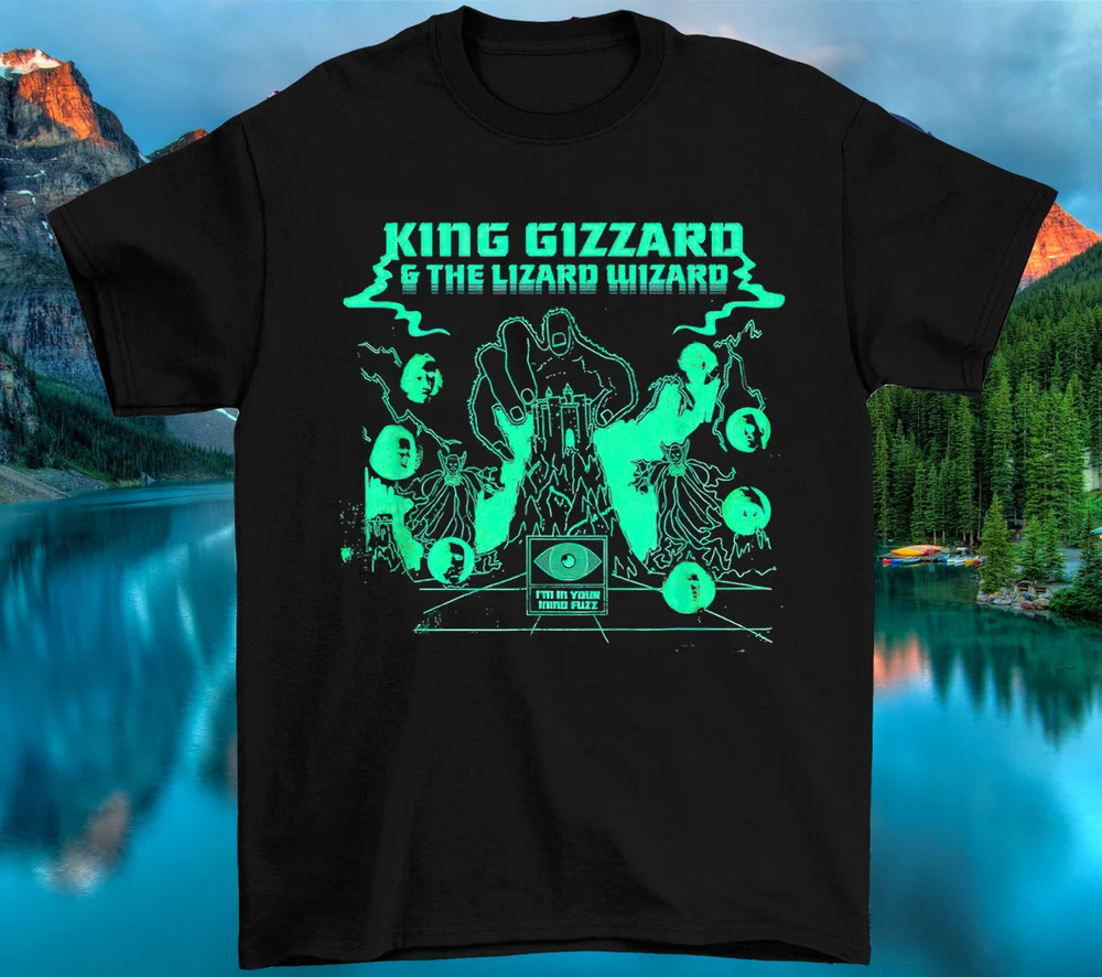 King Gizzard And The Lizard Wizard Rock Band T-Shirt Size S-4XL NL1453