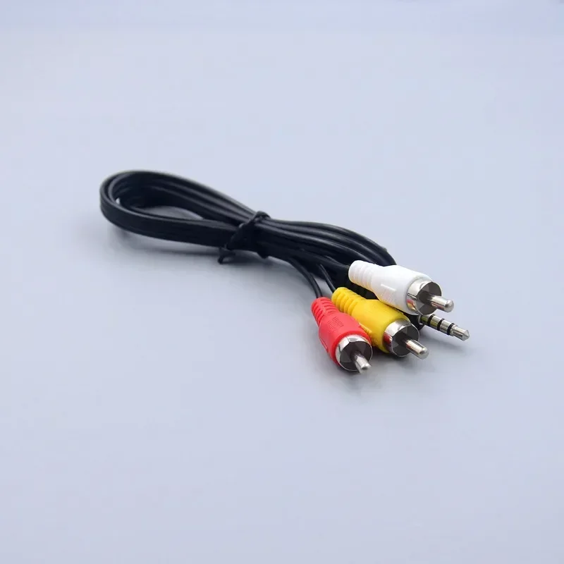

1Pcs 4 pole 3.5mm male female Jack Plug To 2RCA 3 RCA male female Adapter 3RCA Audio video AV Cable Wire Cord