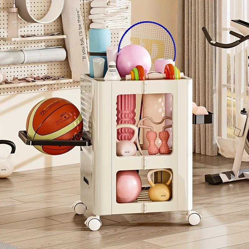 

1 Piece Yoga Mat Storage Rack Home Fitness Equipment Storage Rack Yoga Mat Holder, Yoga Mat, Foam Roller,Basketball Storage Rack