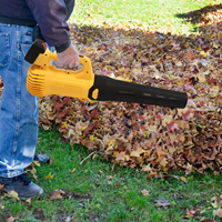 Cordless Leaf Blower Cordless Hand Blower Leaf Blower With 2 Batteries 3000W Used On Construction Sites Yards Lawns And Gardens