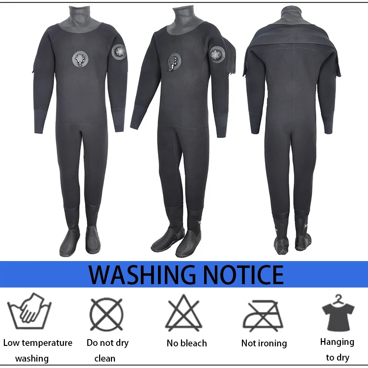 OEM Factory Water Rescue Drysuit Diving Neoprene Dry Suit With Best Quality - Image 5
