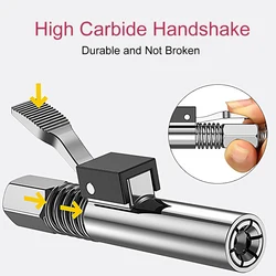 Acoplador de pistola de engrase, Mini bomba de grasa Manual, punta de jeringa de 10000PSI, boquilla de lubricación, herramienta de llenado de aceite, inyector de grasa, pezón, nuevo