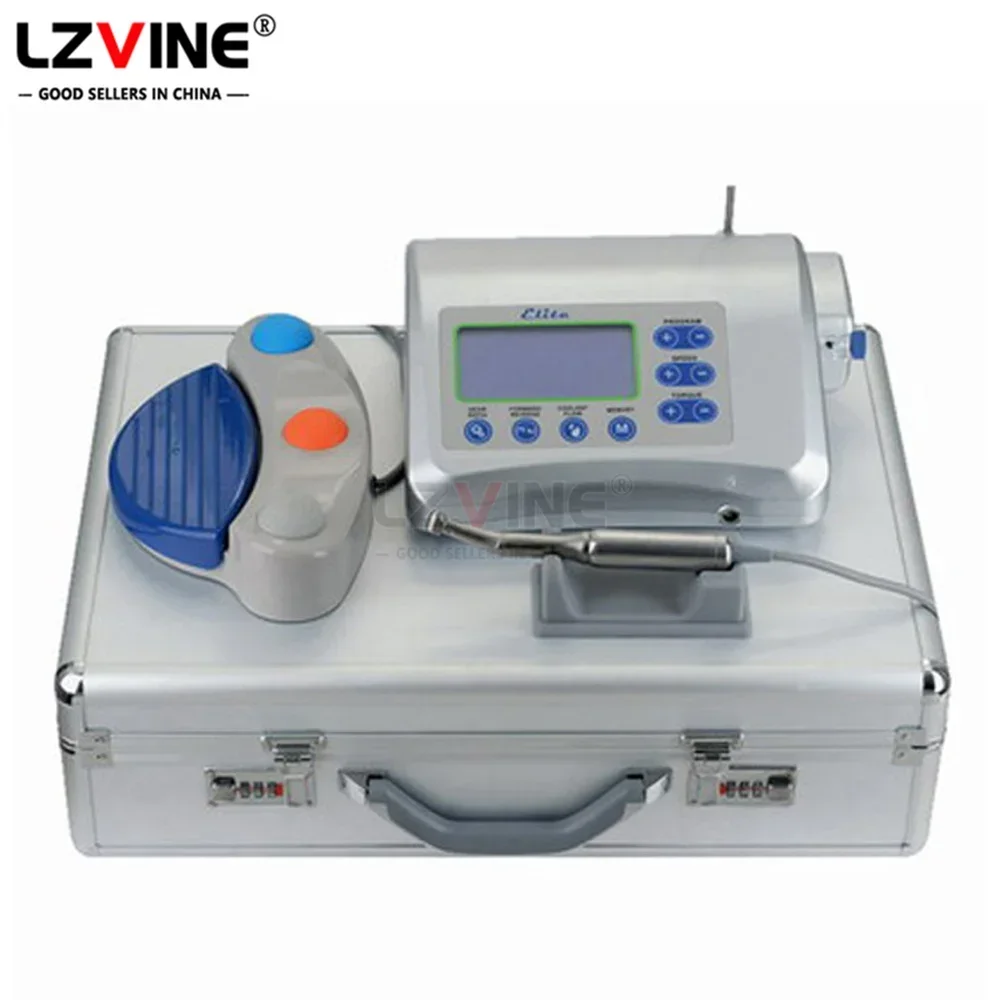 Dental Surger Implant Motor Surgical Brushless Drill Machine System With 20:1 Contra Angle Handpiece