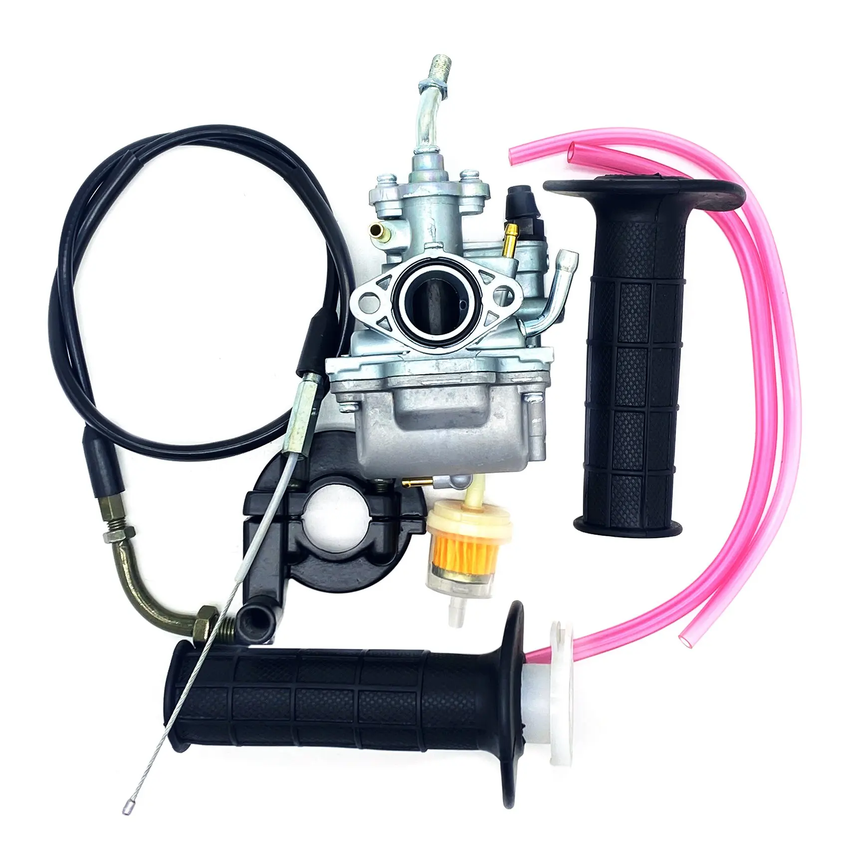 Motorcycle Engine Carburetor Carb for Yamaha TTR 90 TTR90E with Fuel Switch Valve Petcock Replace 5HN-14101-00-00