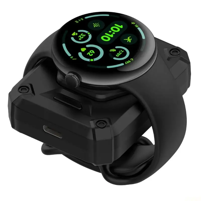 B03F Compact ABS Smartwatch Charging Stand Rack and Portable Featuring Cooling Technology for Reliable Use in Various Setting