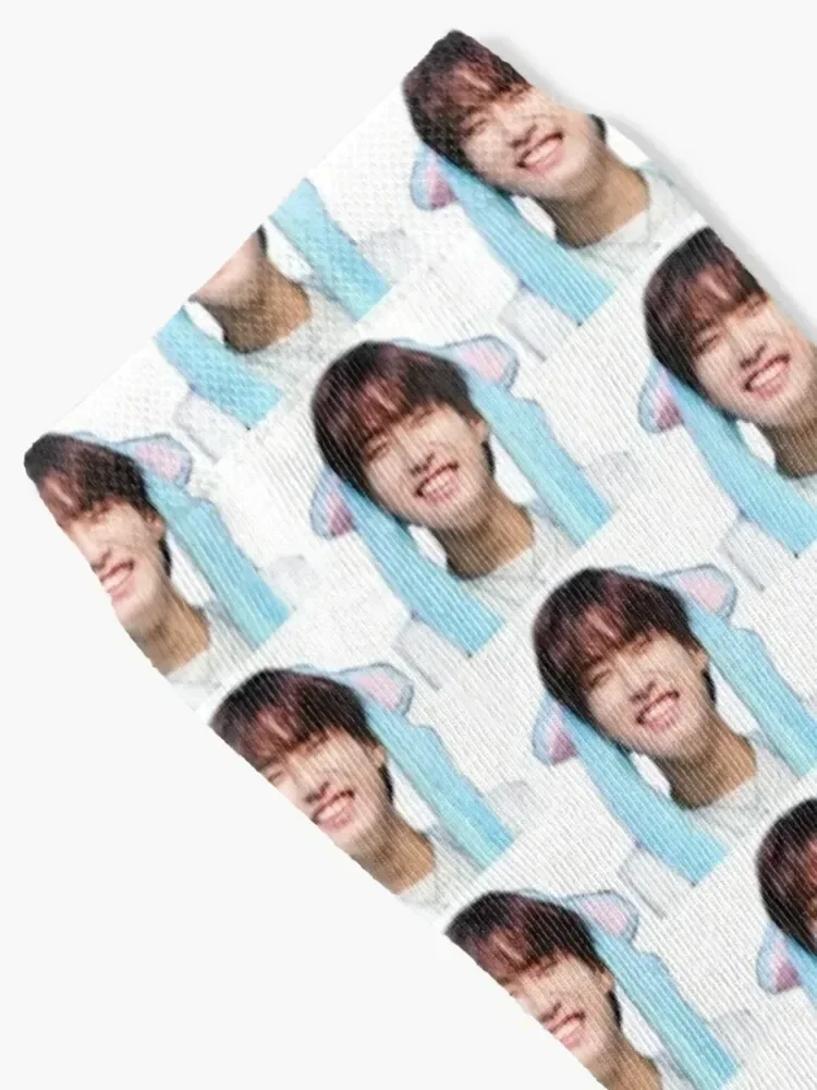 han jisung being adorable Socks new in's floral tennis Socks Man Women's