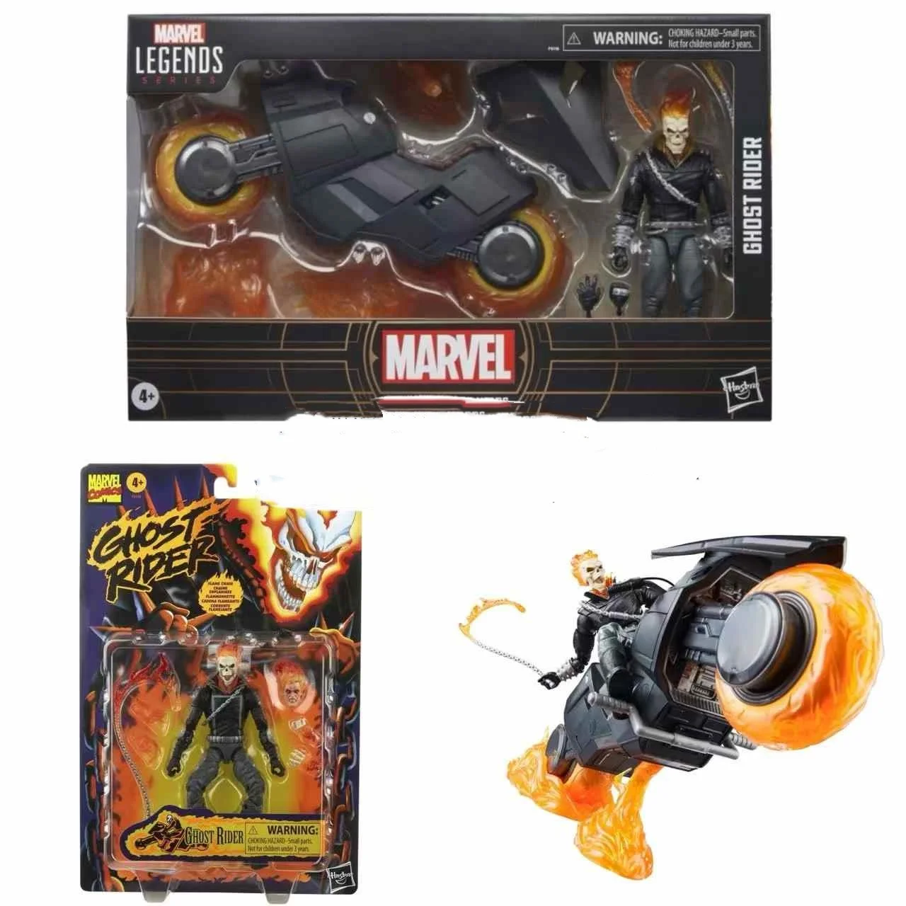 

In Stock New 6 Inch Marvel Legends Ghost Rider 85th Anniversary Premium Collectible Action Movable Model Garage Kit Toy Gift